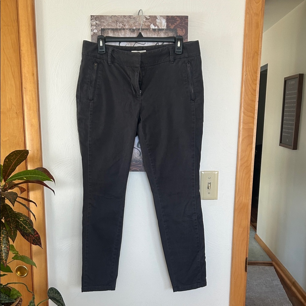 Loft Marissa fit gray ankle pants.